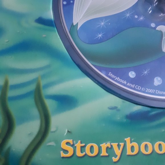 The Little Mermaid Storybook and Audio Book CD - Picture 7 of 7